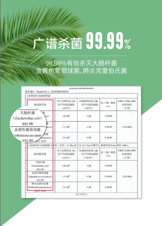 國內外雙認證 | 萬磊首款電商專供的生物基涂料，抗菌抗病毒還祛甲醛！